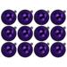 The Holiday Aisle® Solid Ball Ornament Plastic in Indigo | 2.75 H x 2.75 W x 2.75 D in | Wayfair CB939E8C1CD54BF88041FCE5863C795A