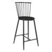 OS Home and Office Furniture Model Bryce Counter Stool 26" with Black Metal Frame