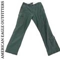 American Eagle Outfitters Jeans | Men’s American Eagle Cargo Jeans | Color: Green | Size: 34