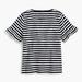 J. Crew Tops | J. Crew Ruffle Sleeve T-Shirt In Stripe | Color: Black/White | Size: S