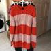 J. Crew Sweaters | J. Crew Collection Italian Cashmere Crewneck | Color: Orange/Pink | Size: Xs