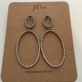 J. Crew Jewelry | J Crew Crystal Hanging Earrings | Color: Brown | Size: Os