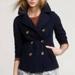 J. Crew Jackets & Coats | J. Crew Jacket Black Mohair Pea Coat Short 8 | Color: Black | Size: 8