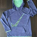 Nike Shirts & Tops | Nike Girls Hoodie Size Xl | Color: Green/Purple | Size: Xlg