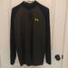 Under Armour Shirts | Men’s Under Armour Lightweight Quarter Zip Pullover | Color: Black/Green | Size: M