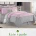 Kate Spade Bedding | Kate Spade New York Spring Street Sweet Lilac Duvet Cover 6 Pc Set ~ Full/Queen | Color: Gray/Pink | Size: Os