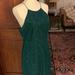 J. Crew Dresses | J Crew Dress In A Beautiful Green Color With A Lace Overlay. | Color: Green | Size: 6