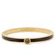 Kate Spade Jewelry | Kate Spade Forever Gems Crystal Bangle Bracelet In Black & Gold | Color: Black/Gold | Size: Os