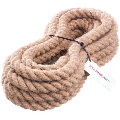 Seilwerk Stanke - Juteseil Naturfasern gedreht Tauwerk Hanf Jute Tau Seil Tauziehen Absperrseil Image
