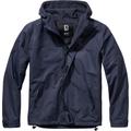 Brandit Windbreaker Frontzip Veste, bleu, taille XL