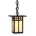 Arroyo Craftsman Glasgow 9 Inch Tall 1 Light Outdoor Hanging Lantern - GH-6L-CS-RB