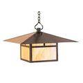 Arroyo Craftsman Monterey 16 Inch Tall 1 Light Outdoor Hanging Lantern - MH-24SF-AM-RC