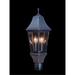 Framburg Normandy 23 Inch Tall 3 Light Outdoor Post Lamp - 8743 BN
