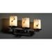 Justice Design Group Lumenaria 21 Inch 3 Light Bath Vanity Light - FAL-8773-12-MBLK