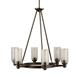 Kichler Lighting Circolo 26 Inch 6 Light Chandelier - 2344OZ