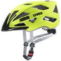 uvex touring cc - leichter Allround-Helm für Damen und Herren - individuelle Größenanpassung - erweiterbar mit LED-Licht - neon yellow matt - 52-57 cm