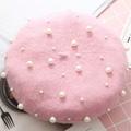 Free People Accessories | 100% Wool French Rose Beret | Color: Pink | Size: Os