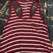 American Eagle Outfitters Tops | American Eagle Striped Tank Top | Color: Red/White | Size: S