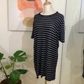 Brandy Melville Tops | Brandy Melville - Striped Tunic | Color: Black/White | Size: Os