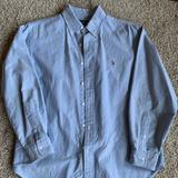 Polo By Ralph Lauren Shirts & Tops | Blue Oxford Ralph Lauren Button Down Shirt | Color: Blue | Size: 16b