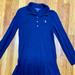 Polo By Ralph Lauren Dresses | Girls L/S Polo Dress. Navy Cotton. | Color: Pink | Size: Medium 8-10