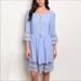 Anthropologie Dresses | Anthropologie Blue Lace Dress | Color: Blue | Size: M