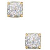 Kate Spade Jewelry | Kate Spade Glitter Square Stud Earrings (Multi Glitter) Opal | Color: Gold/White | Size: Os