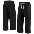 Women's Junk Food Black Las Vegas Raiders Cropped Pants