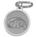 Silver Kent State Golden Flashes Team Logo Split-Wire Key Ring