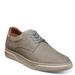 Florsheim Premier Plain Toe Lace-Up Sneaker - Mens 13 Grey Oxford W