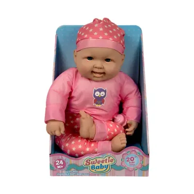 Homeware 20 Inch Soft Lovely Baby Doll Dressed In Pink