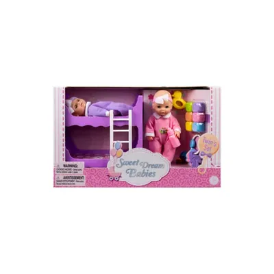 Kid Concepts Sweet Dream Twins Bunk Bed Set