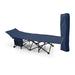 Alpha Camp Single Camping Cot, Steel in Blue | 13.8 H x 26.5 W x 74.8 D in | Wayfair E01CC120101102