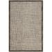 Brown/White Rectangle 3' x 5' Indoor Area Rug - George Oliver Furr Handmade Tufted Wool Brown/Beige Area Rug Wool | Wayfair