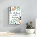 Latitude Run® Sage Sayings IV Crop by Becky Thorns - Wrapped Canvas Textual Art Canvas in Black/Green/Orange | 12 H x 8 W x 1.25 D in | Wayfair