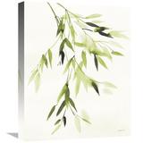 Trinx Bamboo Leaves IV Green By Danhui Nai, Canvas Wall Art Canvas in Black | 1.5 D in | Wayfair 3A160345B1744B94B470BC50919336E2