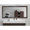 Lark Manor™ Donell Traditional Bathroom/Vanity Mirror in Brown | 66.5 H x 38 W x 1 D in | Wayfair 681675AF86234F12A1A9E07BEA4A3DE1