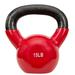 Sunny Vinyl Coated 15-pound Kettle Bell