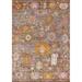 Vegetable Dye Geometric Ziegler Oriental Area Rug Wool Hand-knotted - 8'0" x 9'9"