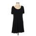 American Eagle Outfitters Casual Dress - Shift: Black Solid Dresses - Women's Size X-Small