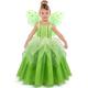 TYHTYM Cinderella Dress Costumes Princess Dress Up Cosplay Fancy Party Outfit for Girls (Green, 2-3 Years)