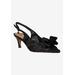 Women's Yazmine Slingback Pump by J. Renee in Black (Size 10 1/2 M)