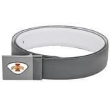Gray Iowa State Cyclones Reversible Leather Belt