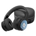 North Carolina Tar Heels Stripe Design Wireless Bluetooth Headphones With Case