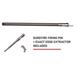 Volquartsen Firearms THM Lightweight Threaded Rifle Barrel Smith & Wesson M&P 15-22 Sport .22 LR 1/2x28 Thread Carbon Fiber Carbon Black VC15THM-CT