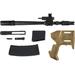 Desert Tech MICRON Side Eject Caliber Conversion Kit w/ Bolt 11.5in 5.56x45mm NATO/ .223 Remington Barrel 10 Round Magazine Flat Dark Earth