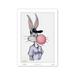 Bugs Bunny Colorado Rockies 14'' x 20'' Looney Tunes Fine Art Print