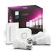 Philips Hue - White and Color Ambiance, Kit de démarrage E27, Pont et télécommande, compatible