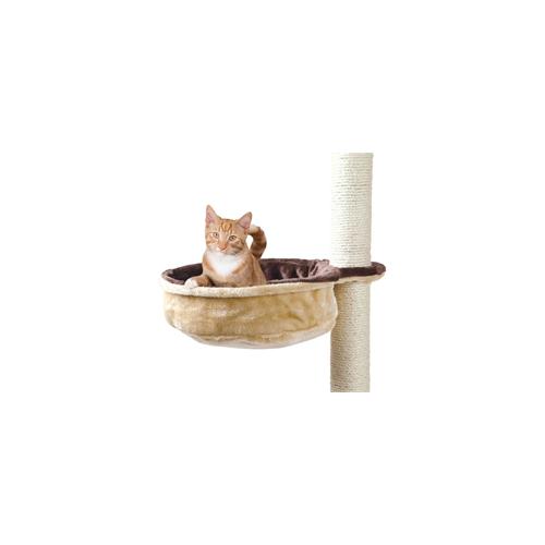 Katzen Kuschelsack für Kratzbäume, Kratzbaum Ersatzteil, Ø 38cm, beige/braun