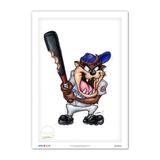 Tasmanian Devil Chicago Cubs 24'' x 36'' Looney Tunes Fine Art Print